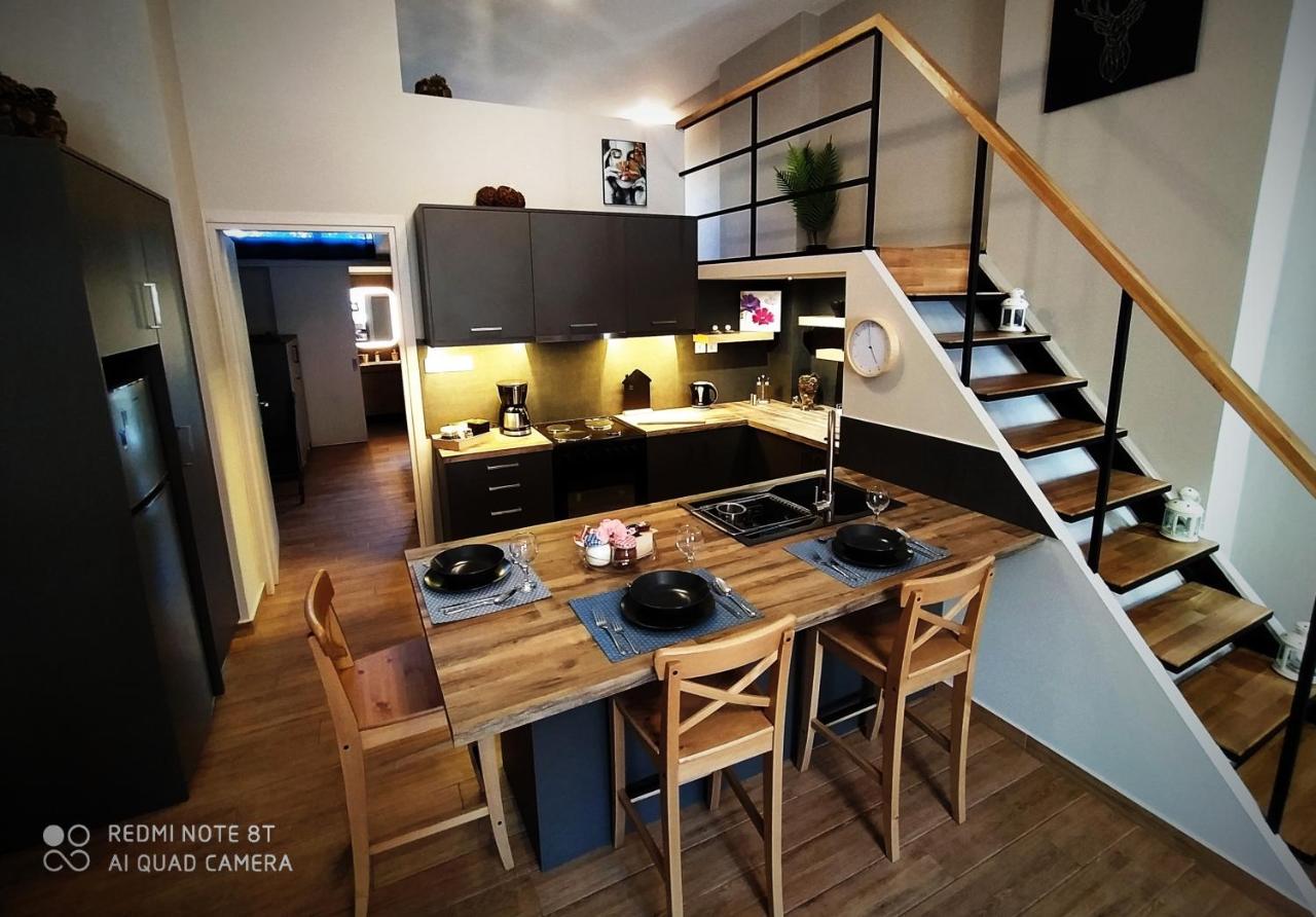 Appartamento Key For Kiato House-Modern Loft Design Esterno foto